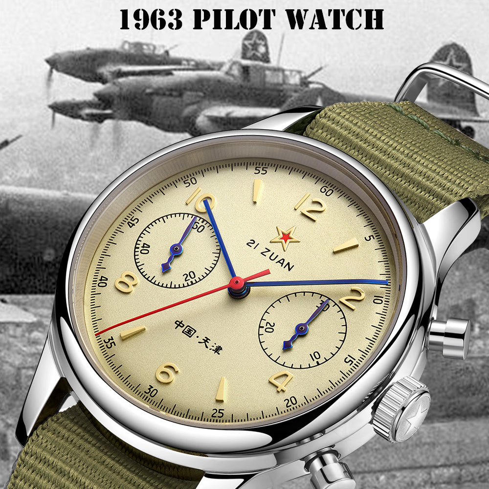 SEAGULL 1963 40mm 2024 Sapphire Upgrade Mechanical Chronograph watch  SU1963S40 | eBay