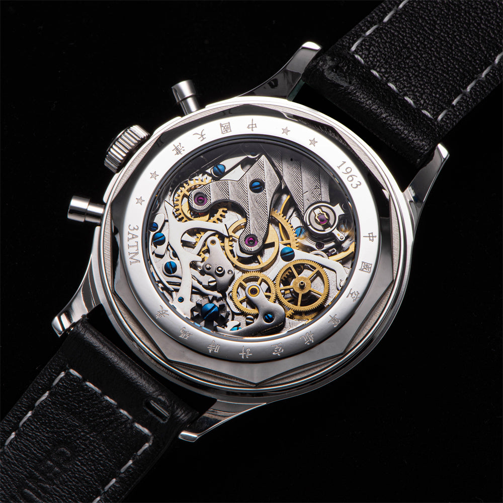 Sugess Sapphire Crystal 38mm Manual Mechanical Watch Seagull